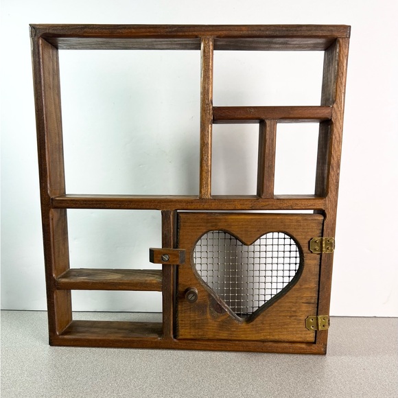Vintage | Wall Decor | Vintage Solid Wood Wall Hanging Knick Knack ...